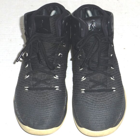 Nike Air Jordan XXX1 Black Cat Men's Baskeball Sneakers Size: 10.5 845037-010 - Picture 1 of 11